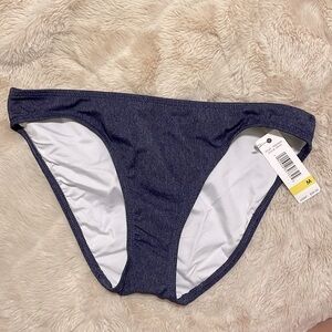 Denim blue bikini bottom